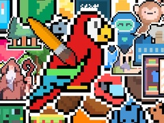 Hra The Frame: Pixel Art