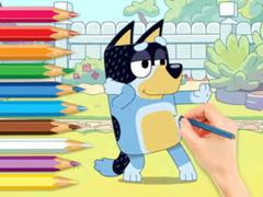 Hra Coloring Book: Bluey And Bingo