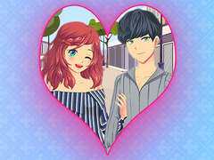 Hra Romantic Anime Couples Dress Up Game