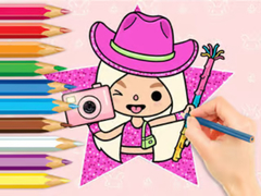 Hra Coloring Book: Toca Baca World