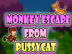 Hra Monkey Escape from Pussy Cat