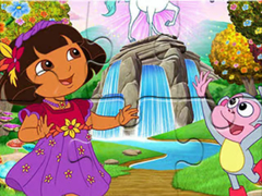 Hra Jigsaw Puzzle: Dora Wonderland