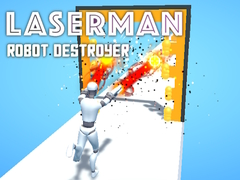 Hra LaserMan Robot Destroyer