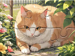 Hra Jigsaw Puzzle: Cat Garden