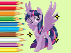 Hra Coloring Book: Twilight Sparkle