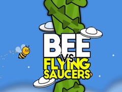 Hra Bee vs flying saucers