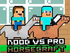 Hra Noob vs Pro HorseCraft