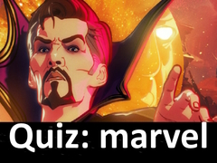 Hra Quiz: marvel