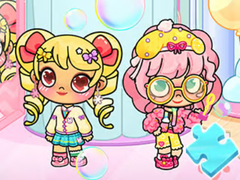 Hra Jigsaw Puzzle: Avatar World Candy Girl