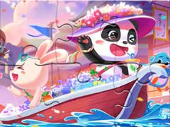 Hra Jigsaw Puzzle: Baby Panda Fiesta