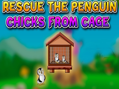 Hra Rescue the Penguin Chicks from Cage