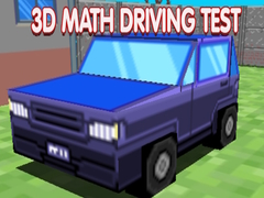 Hra 3D Math Driving Test