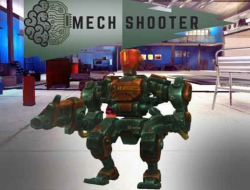 Mechanická strieľačka .
