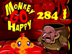 Hra Monkey Go Happy Stage 284