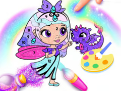 Hra Coloring Book: Shiny Princess