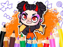 Hra Coloring Book: Avatar World Cute Devil