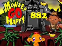 Hra Monkey Go Happy Stage 882