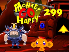 Hra Monkey Go Happy Stage 299