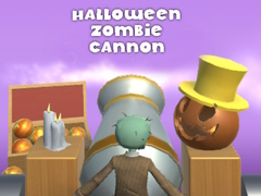 Hra Halloween Zombie Cannon