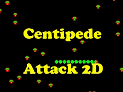 Hra Centipede Attack 2D