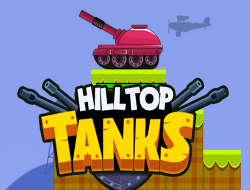 Tanky na vrchole kopca .