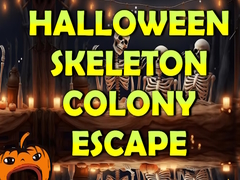 Hra Halloween Skeleton Colony Escape