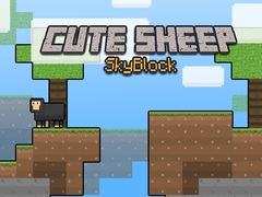 Hra Cute Sheep Skyblock