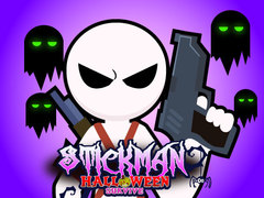 Hra Stickman Halloween Survive