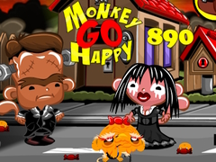 Hra Monkey Go Happy Stage 890