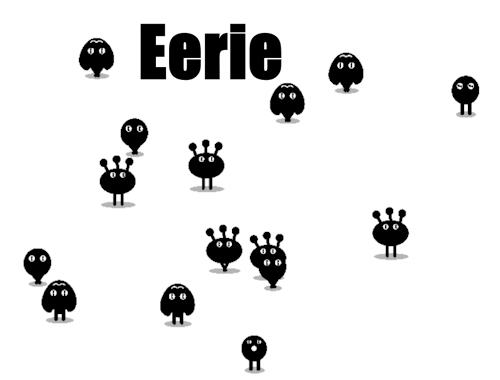 Strašidelné .