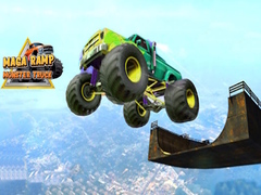 Hra Mega ramp Monster truck 