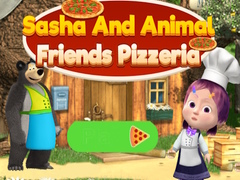 Hra Sasha And Animal Friends Pizzeria