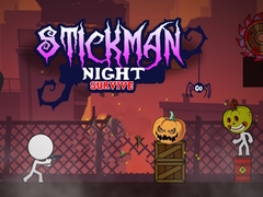 Hra Stickman Night Survive