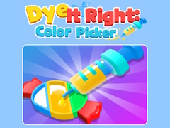 Hra Dye It Right: Color Picker