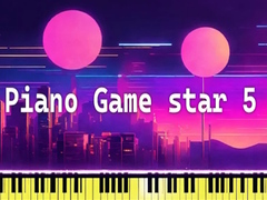 Hra Piano Game star 5