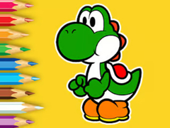 Hra Coloring Book: Yoshi Fishing Day