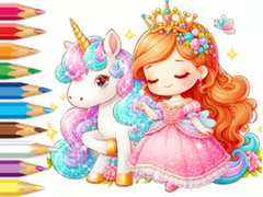 Hra Coloring Book: Unicorn Secret Whisper