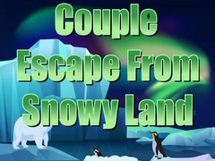 Hra Couple Escape from Snowy Land