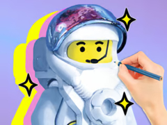 Hra Coloring Book: LEGO Astronaut