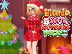 Hra Blonde Sofia: Christmas Party