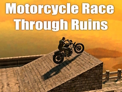 Hra Motorcycle Race Through Ruins