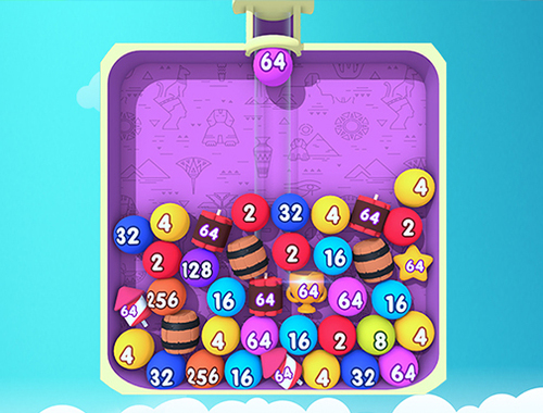 Bubble Fusion 2048 .