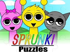 Hra Sprunki Puzzles