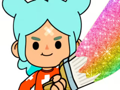 Hra Coloring Book: Toca Boca Rita