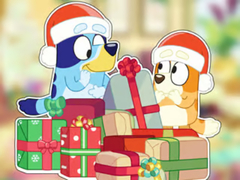 Hra Jigsaw Puzzle: Bluey Christmas Unboxing