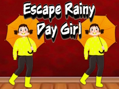 Hra Escape Rainy Day Girl