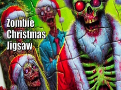 Hra Zombie Christmas Jigsaw