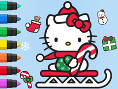 Hra Coloring Book: Hello Kitty Christmas