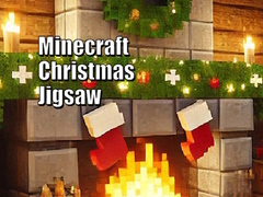 Hra Minecraft Christmas Jigsaw