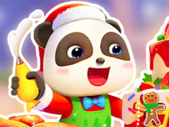 Hra Jigsaw Puzzle: Baby Panda Christmas Chef